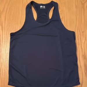 Skin Blue Racerback Tank Top